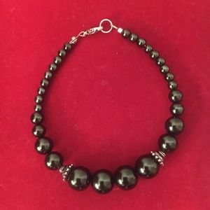 Fashion Green Pearl Bracelet handmade